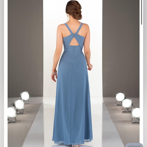 Sorella Vita Burgundy Gown - Picture 2 of 5